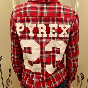 pyrex rugby flannel